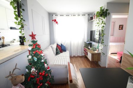 Sala de apartamento para alugar com 2 quartos, 55m² em Parque Industrial, São José dos Campos