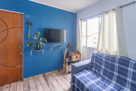 Sala de apartamento para alugar com 2 quartos, 47m² em Campanário, Diadema
