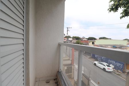 Varanda Quarto 1 suíte  de apartamento à venda com 2 quartos, 106m² em Vila Guaraciaba, Santo André
