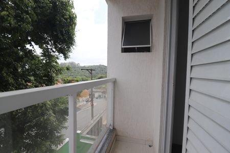 Varanda Quarto 1 suíte  de apartamento à venda com 2 quartos, 106m² em Vila Guaraciaba, Santo André
