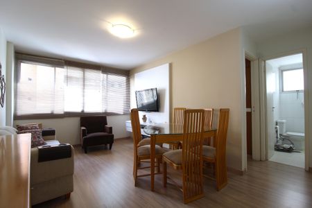 Sala de apartamento à venda com 1 quarto, 51m² em Indianópolis, São Paulo