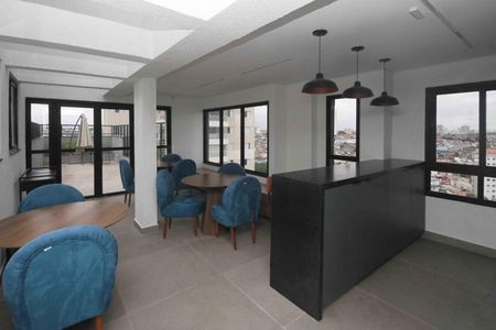 Studio à venda com 27m², 1 quarto e sem vagaÁrea comum - Salão de festas