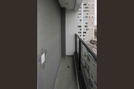 Studio à venda com 27m², 1 quarto e sem vagaVaranda