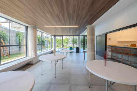 Apartamento para alugar com 25m², 1 quarto e sem vagaÁrea comum - Salão de festas