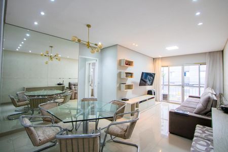 Sala de apartamento à venda com 3 quartos, 130m² em Jardim Bela Vista, Santo André