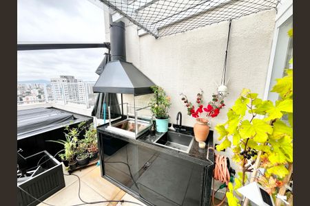 Apartamento à venda com 130m², 1 quarto e 2 vagasVaranda gourmet