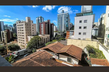Vista da Sala  de apartamento para alugar com 3 quartos, 107m² em Gutierrez, Belo Horizonte