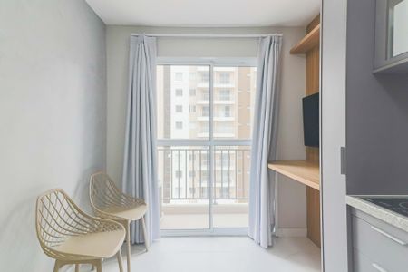 Sala/Cozinha/Lavanderia de kitnet/studio para alugar com 1 quarto, 25m² em Vila Butantã, São Paulo