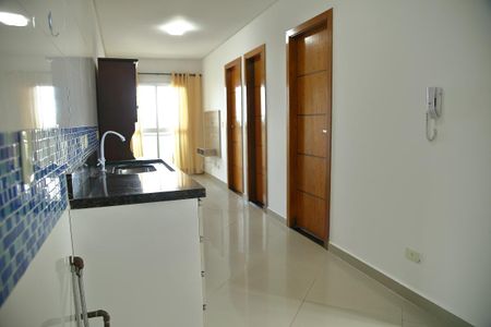 Sala/Cozinha  de apartamento para alugar com 2 quartos, 43m² em Vila Luiz Casa, São Bernardo do Campo