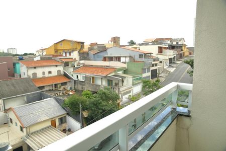 Varanda da Sala de apartamento para alugar com 2 quartos, 43m² em Vila Luiz Casa, São Bernardo do Campo