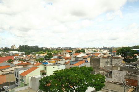  Vista -Varanda da Sala de apartamento para alugar com 2 quartos, 43m² em Vila Luiz Casa, São Bernardo do Campo
