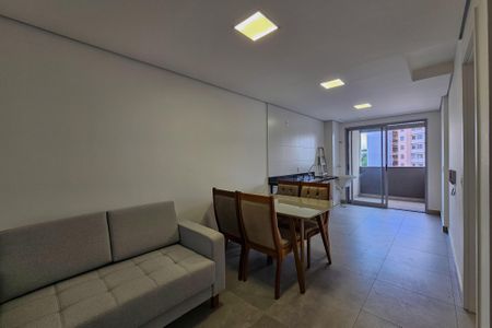 Sala de apartamento à venda com 1 quarto, 40m² em Barro Preto, Belo Horizonte