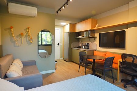 Sala de kitnet/studio à venda com 1 quarto, 26m² em Mont’serrat, Porto Alegre