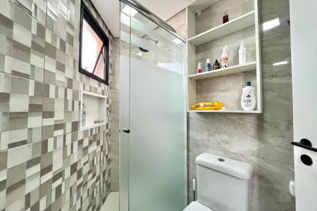 Apartamento à venda com 92m², 3 quartos e 2 vagasBanheiro da Suíte