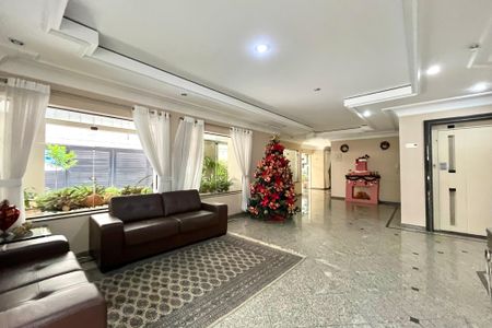 Apartamento à venda com 92m², 3 quartos e 2 vagasHall social