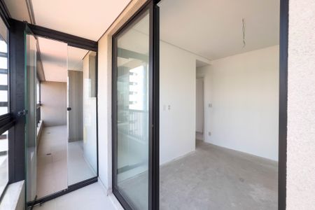 Apartamento à venda com 59m², 2 quartos e 1 vagaVaranda do quarto 1