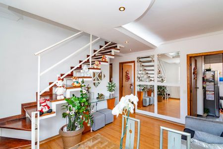 Sala 1 de apartamento à venda com 3 quartos, 121m² em Padre Eustáquio, Belo Horizonte