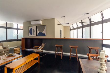 Apartamento para alugar com 56m², 1 quarto e 1 vagaÁrea comum - Salão de festas