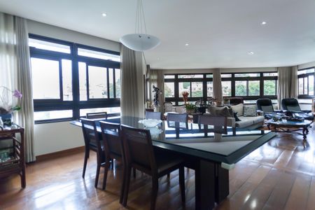 Sala de Jantar de apartamento à venda com 3 quartos, 232m² em Mangabeiras, Belo Horizonte