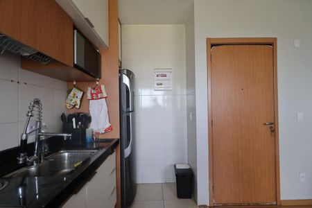 Cozinha de apartamento para alugar com 2 quartos, 42m² em Bonfim Paulista, Ribeirão Preto
