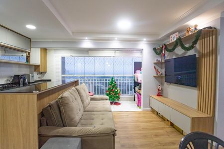 Apartamento à venda com 61m², 2 quartos e 2 vagasSala 