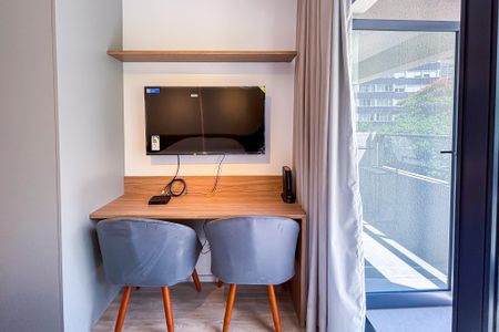 Studio para alugar com 24m², 1 quarto e sem vaga