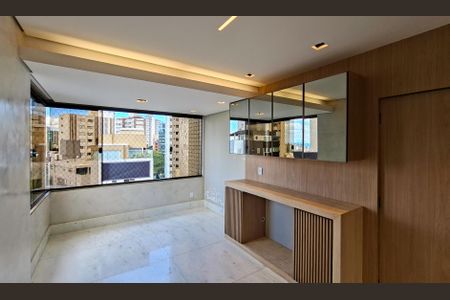 Sala de apartamento à venda com 3 quartos, 110m² em Anchieta, Belo Horizonte