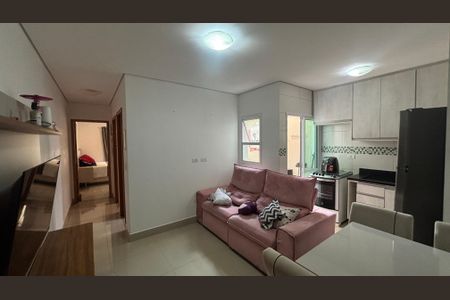 Sala - Sala de Jantar de apartamento à venda com 2 quartos, 50m² em Parque Oratório, Santo André