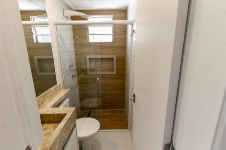 Banheiro de apartamento para alugar com 2 quartos, 50m² em Parque Munhoz, São Paulo