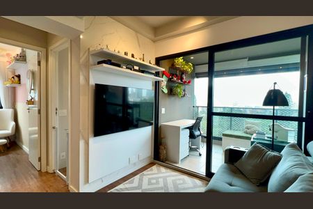 Sala de apartamento à venda com 2 quartos, 57m² em Pinheiros, São Paulo