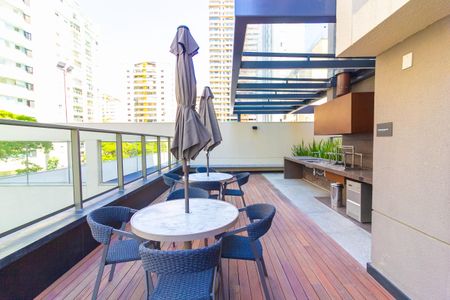 Studio para alugar com 25m², 1 quarto e sem vaga Studio para alugar com 25m², 1 quarto e sem vagaChurrasqueira