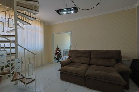 Sala de apartamento à venda com 2 quartos, 120m² em Alto Barroca, Belo Horizonte
