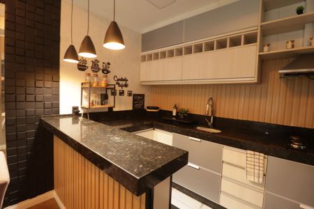 Casa para alugar com 180m², 2 quartos e 2 vagasCozinha