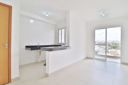 Sala de apartamento para alugar com 2 quartos, 60m² em Aclimação, Uberlândia