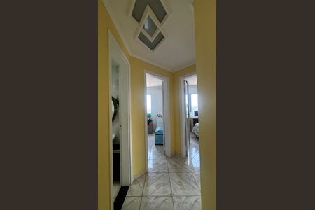 Corredor de apartamento à venda com 3 quartos, 70m² em Vila Bela Vista, Santo André