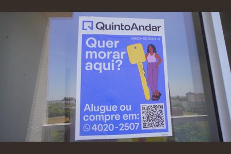 Apartamento à venda com 44m², 2 quartos e 1 vagaPlaca no imóvel 