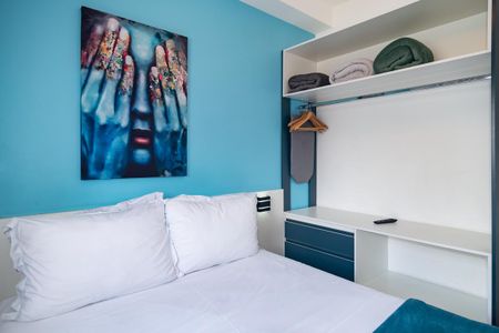 Apartamento para alugar com 26m², 1 quarto e 1 vagaQuarto