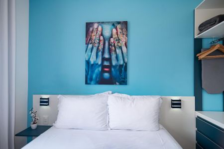 Apartamento para alugar com 26m², 1 quarto e 1 vagaQuarto