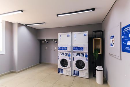 Apartamento para alugar com 35m², 2 quartos e sem vagaLavanderia