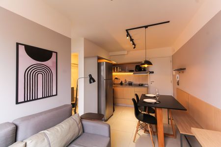 Sala/Cozinha de apartamento para alugar com 2 quartos, 35m² em Brás, São Paulo