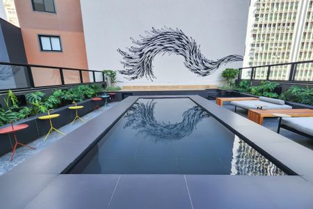 Studio para alugar com 29m², 1 quarto e sem vaga