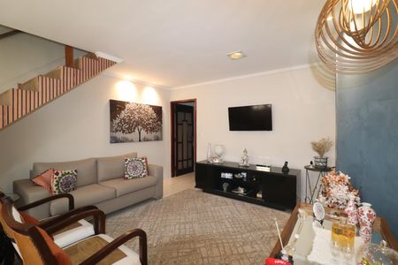 Sala de casa para alugar com 3 quartos, 140m² em Parque Marajoara, Santo André