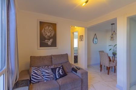 Sala de apartamento à venda com 2 quartos, 50m² em Mato Grande, Canoas