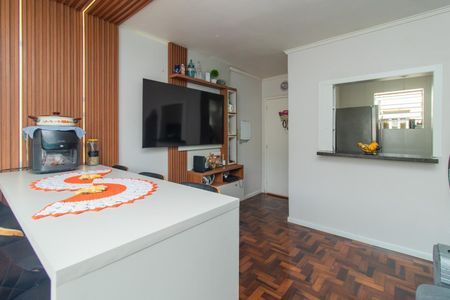Sala de apartamento à venda com 3 quartos, 65m² em Cristal, Porto Alegre