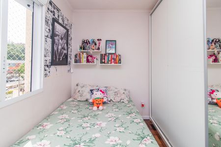 Quarto 1 de apartamento à venda com 3 quartos, 65m² em Cristal, Porto Alegre