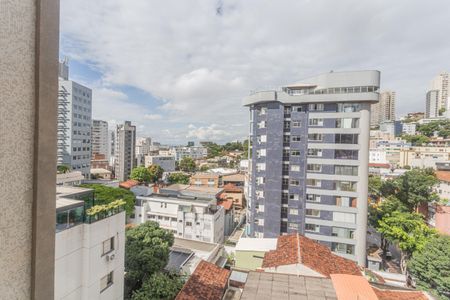 Vista da Sala de apartamento à venda com 3 quartos, 95m² em Serra, Belo Horizonte