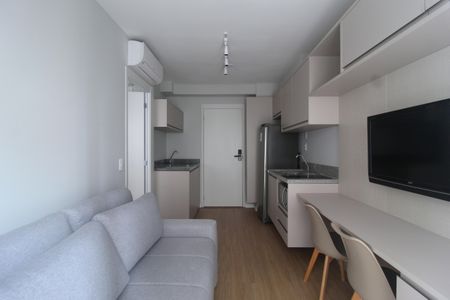 Sala/Cozinha de apartamento para alugar com 1 quarto, 30m² em Vila Olímpia, São Paulo