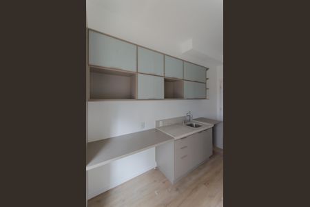Cozinha de kitnet/studio para alugar com 1 quarto, 19m² em Ipiranga, São Paulo