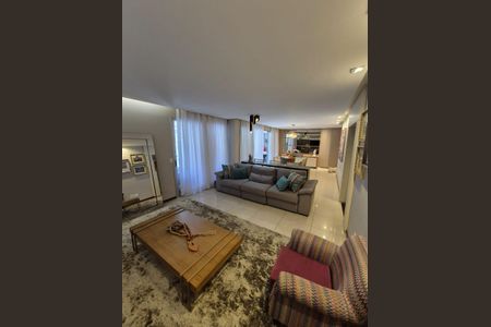 Sala  de apartamento à venda com 4 quartos, 190m² em Santo Agostinho, Belo Horizonte