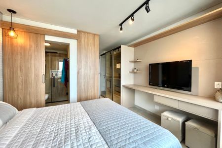 Studio à venda com 25m², 1 quarto e sem vaga Studio à venda com 25m², 1 quarto e sem vagaSala/Quarto